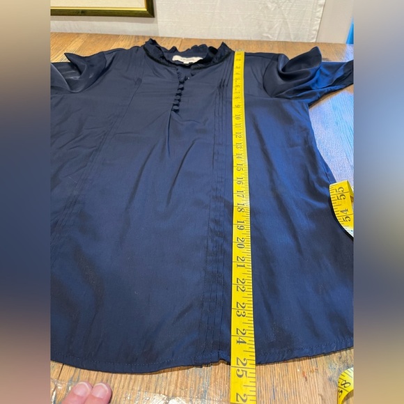 💙 CHEVIGNON – Victorian-Inspired Blouse – Size S - Picture 5 of 11